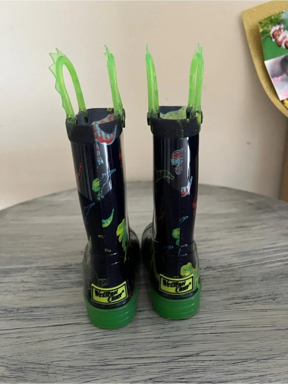 Western Chief Toddler Dino Soar Rain Boots, Size 7